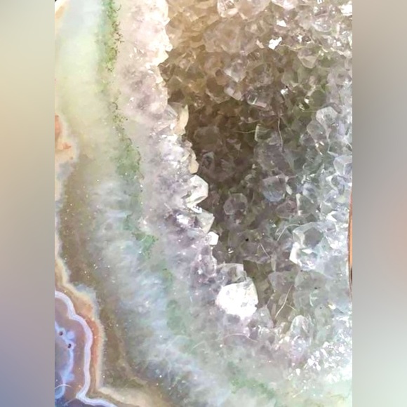 Amethyst moon with druzy - Picture 8 of 16